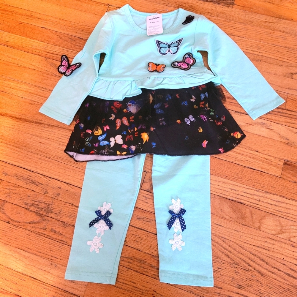 Butterfly Toddler Outfit